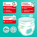 Pañales Pampers Baby Dry Junior, paquete doble DWCT, talla 5 (12-18 kg), 28 pañales