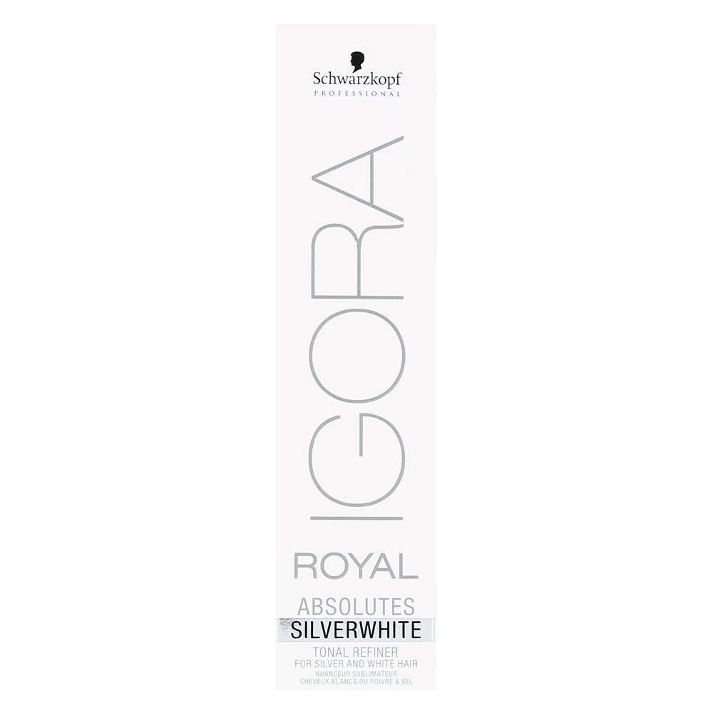 Schwarzkopf Professional Igora Royal Absolute Tonal Refiner Plata 60ml Tinte para el cabello Naty Shop