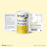 Raab Vitalfood Kalium salt-Mischung, Mineralsalzmischung mit 66,7% Natriumchlorid (Kochsalz) und 33% Kaliumchlorid, Kalium trägt zur Aufrechterhaltung eines normalen Blutdruck bei (1 dosis de 200 g)