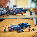 LEGO DC Batman: Batman en el Batimóvil vs. Coche de juguete de dibujos animados Harley Quinn y Mr Freeze para niños, regalo para niños y niñas, 8 años 76274 Juegos de construcción Besuche den LEGO-Store