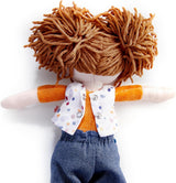 Muñeca HABA Malou - Muñeca blandita de 30 cm de altura para jugar y abrazar - Materiales suaves y lavables - Alternativa ideal a los muñecos de peluche - Apto para niños a partir de 1,5 años - 2010818001