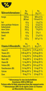 Nestlé NESQUIK Crunchy Brownie, cereale crocante pentru micul dejun cu bucăți de ciocolată și o formă inovatoare pentru un plus de crocant, pachet de 7 (7 x 300g)