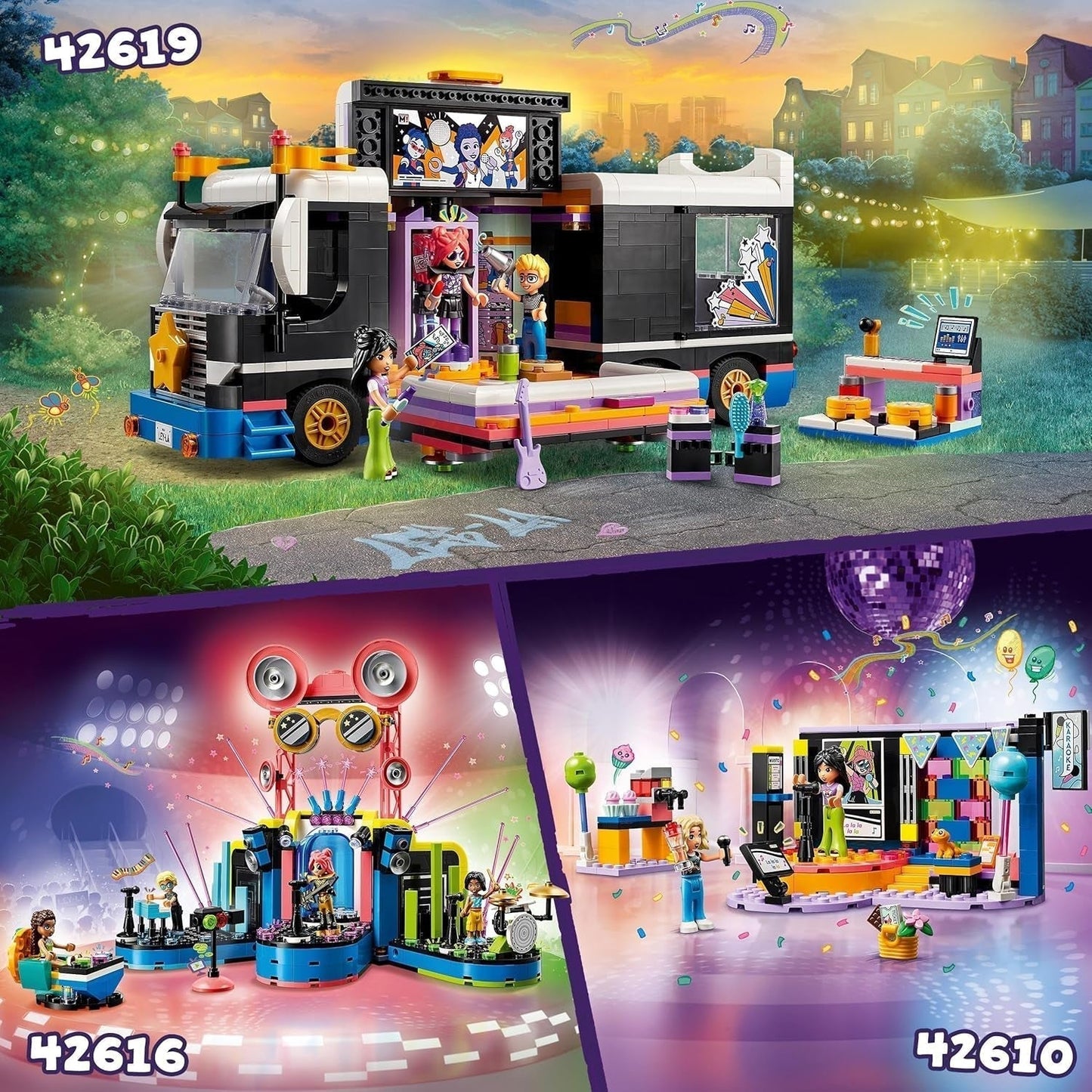 LEGO 42610 Fiesta de Karaoke con Amigos Juegos de construcción Besuche den LEGO-Store