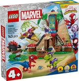 LEGO Marvel Enfrentamiento en la Casa del Árbol: Spidey-Rex vs. Gobby-Raptor, Set de construcción y juego de dinosaurios, Dinosaurio de juguete de regalo para niños y niñas mayores de 4 años, Spidey y sus superamigos 11200 Juegos de construcción Besuche den LEGO-Store