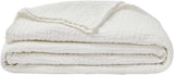 Cuadros ESSIX, Monocolor, Confeccionado en gasa de algodón, Jazzy, 130 X 170 Cm Edredones y colchas Naty Shop Blanco