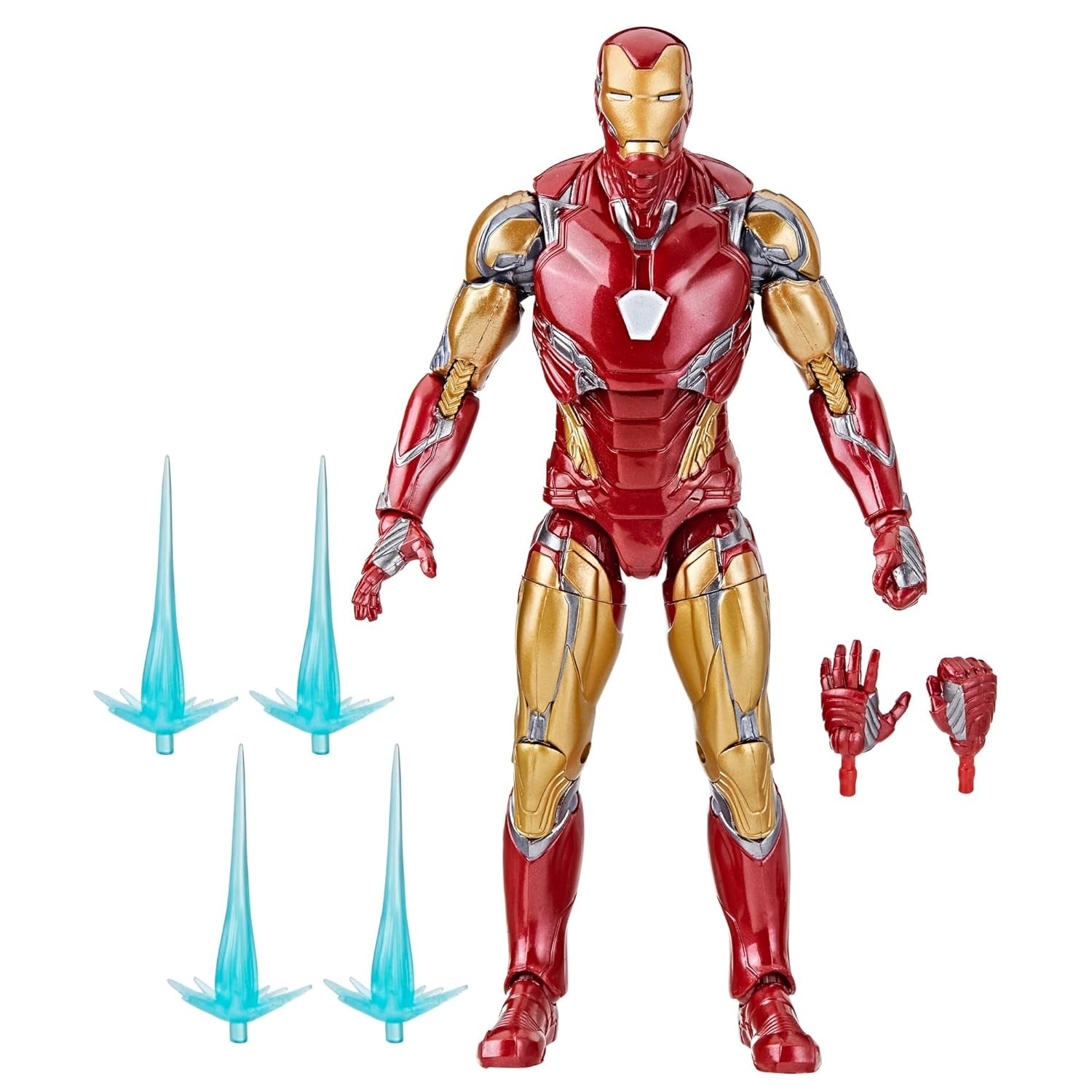Marvel Legends Series Iron Man Mark LXXXV Avengers: Endgame Figura de acción de 6 pulgadas Figuras de acción Naty Shop Título predeterminado
