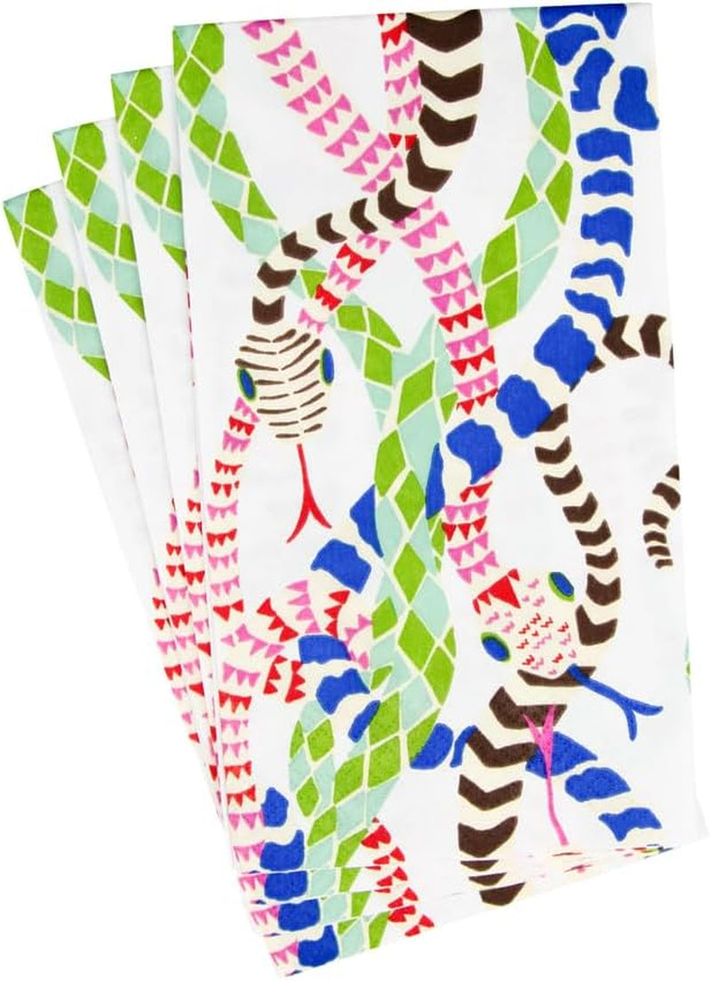 Serpentines de toalla para invitados Serpentine, color blanco, 15 por paquete