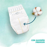 Pañales Total Care, talla 3, 46 pañales, protección suave para la piel, con materiales de origen vegetal