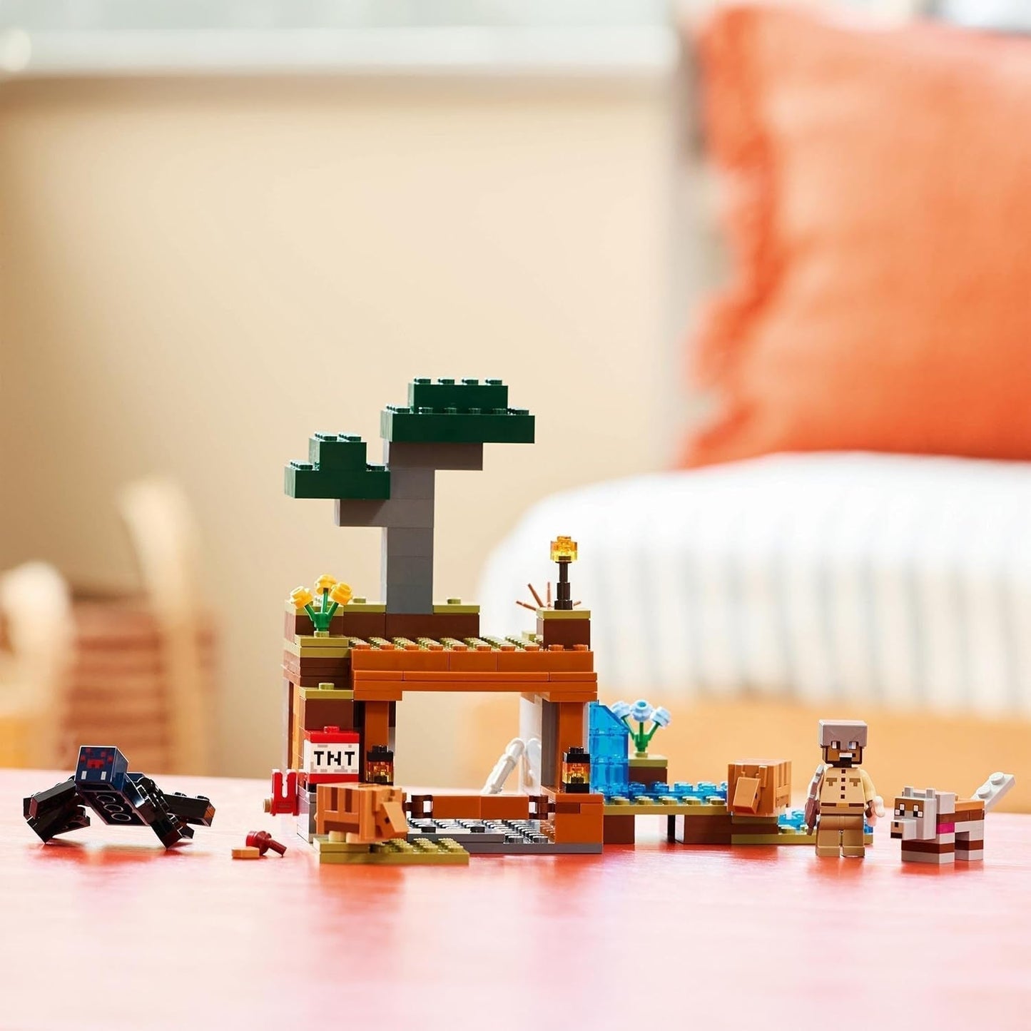 LEGO Minecraft Dungeon Mine Expedition Videojuego Juego de minifiguras Juguete de construcción de personajes Regalo para niños y niñas 8 años 21269 Juegos de construcción Besuche den LEGO-Store