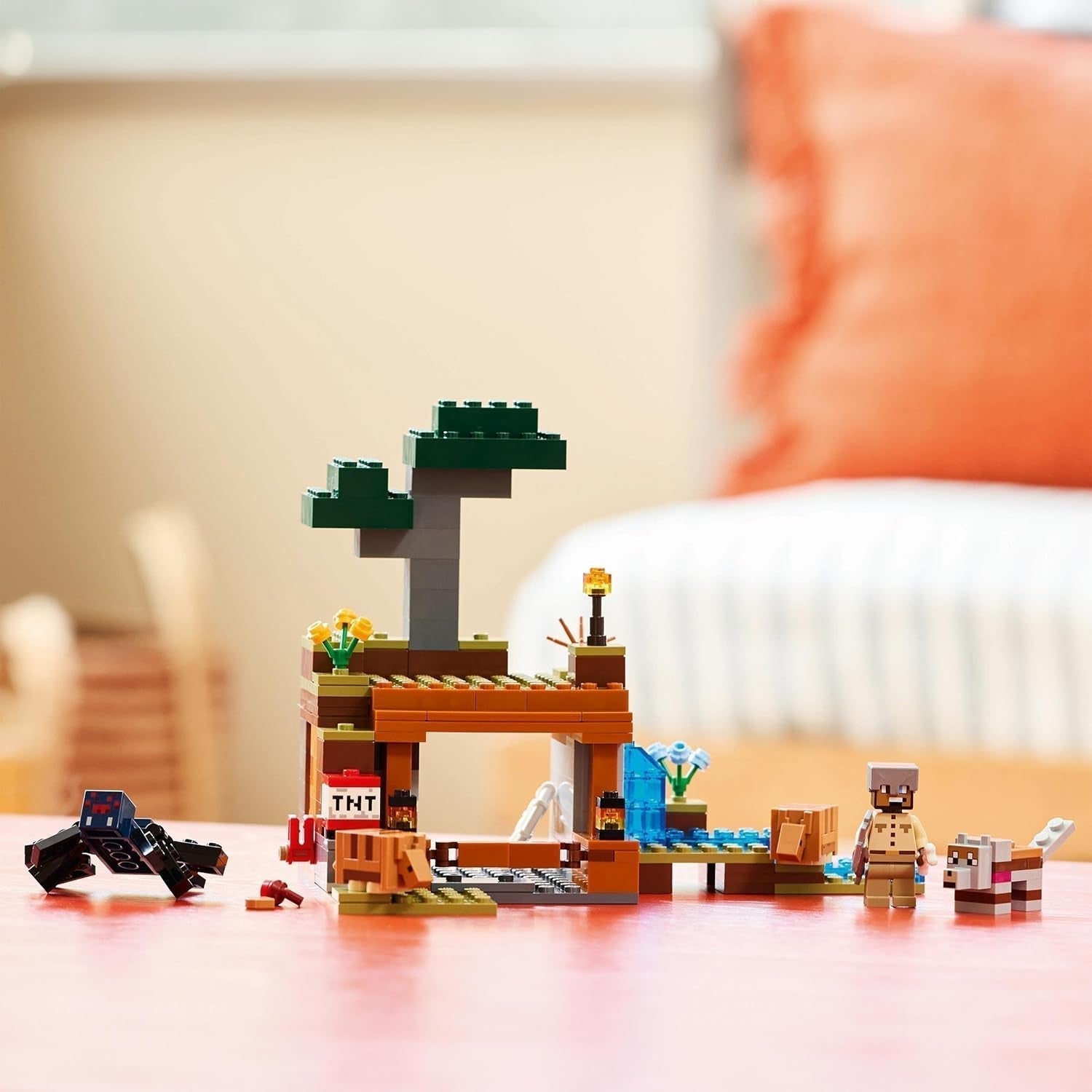 LEGO Minecraft Dungeon Mine Expedition Videojuego Juego de minifiguras Juguete de construcción de personajes Regalo para niños y niñas 8 años 21269 Juegos de construcción Besuche den LEGO-Store