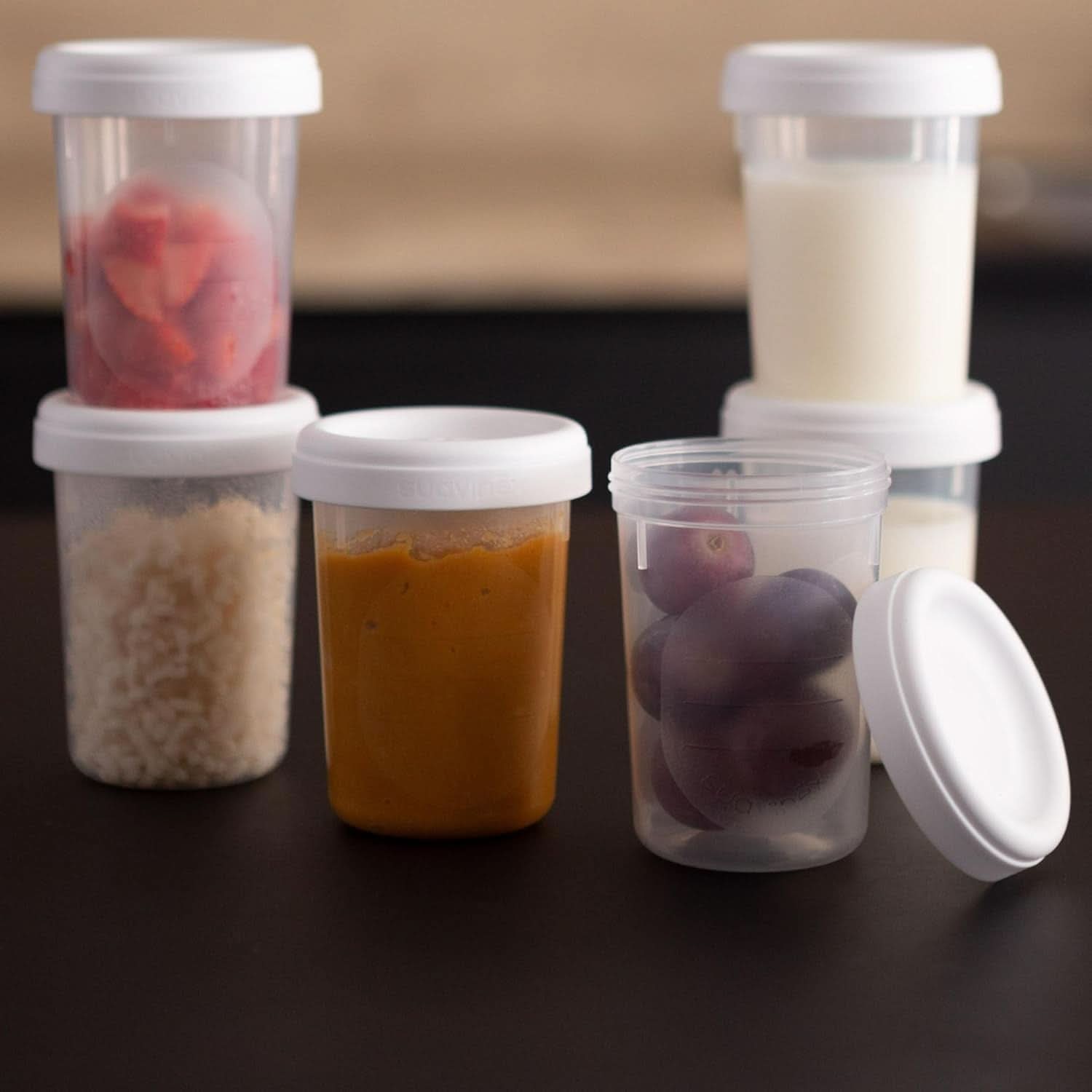 Cajas para guardar alimentos, Suavinex, 10 unidades Alimentación y Accesorios Lactancia Tienda Bebe Naty