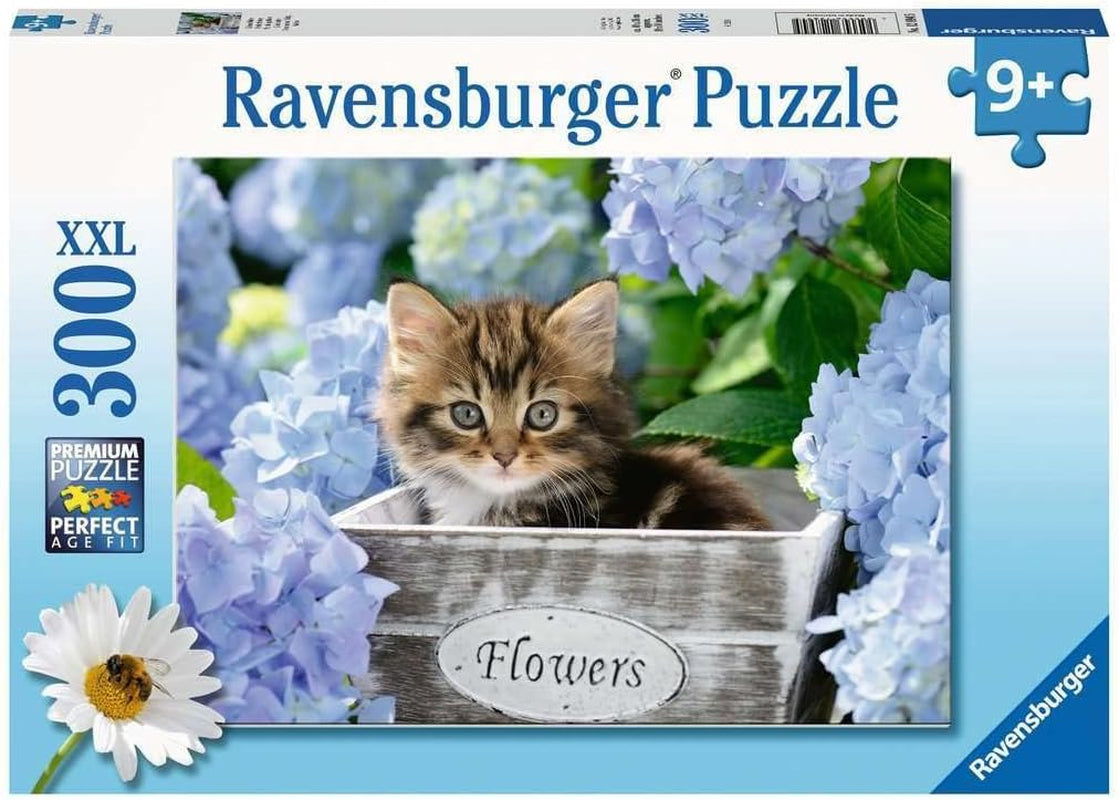 Puzzle para niños Ravensburger - 12894 Gatito - Puzzle de animales para niños a partir de 9 años, con 300 piezas en formato XXL Puzzle Naty Shop Gatito