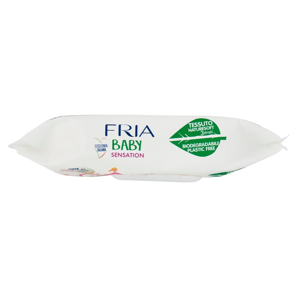 Baby Sensations con Tapa, 72 Toallitas Húmedas, Toallitas Limpiadoras para el Cuidado Personal, Unisex, Niños