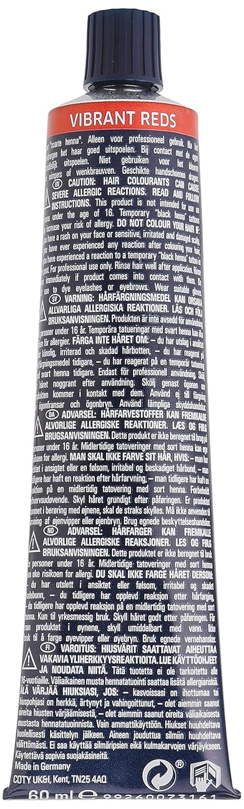 Wella Professionals Koleston Perf. Me+ Rojos Vibrantes 55/46 60ml Tinte para el cabello Naty Shop