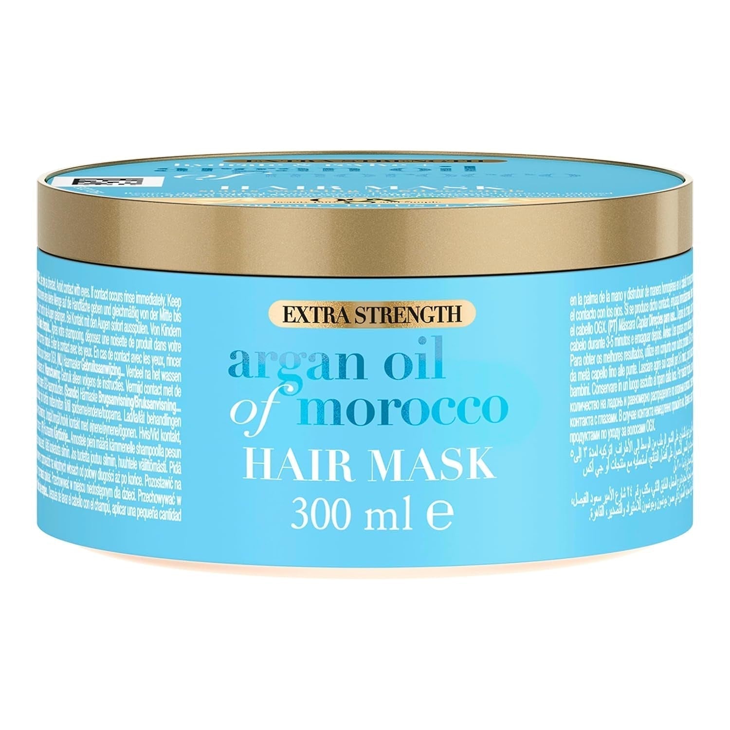 OGX Extra Strength Hydrate & Revive + Argan Oil of Marruecos Hair Mask (300ml), lujosa mascarilla capilar con rico aceite de argán y proteínas de seda Naty Shop Hair Mask Ogx Argan Oil Of Marruecos Hair Mask