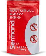 Eiklarpulver (350g) | Getrocknetes Eiklar Pulver | Eialbumin para Backen & Kochen | Ohne Zusatztoffe | Envasado en bolsa con cremallera sin lactosa