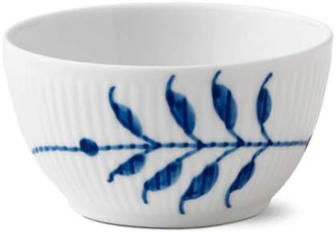 Mega Cenicero Porcelana Azul-Blanco, 10 cl, Pintado a mano, 1017342