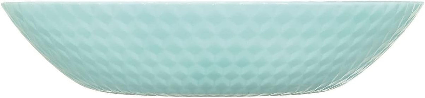 Vajilla Pampille Turquoise Opal, 18 piezas - 6 personas, turquesa