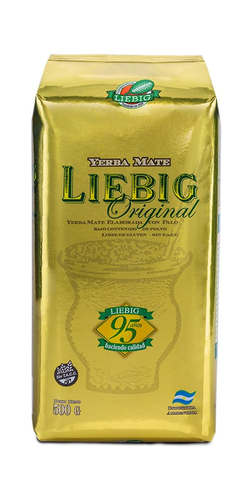 Liebig Original 500G - Mate de Argentina con trozos de tallo