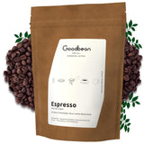 EXPRESO | Café en grano 500g - 100% Arábica | Recién tostado para hacer espresso | Granos de café enteros | Sabor clásico del café