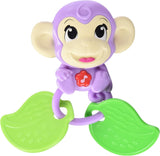 Simba 104010192 - Sonajero musical mono ABC, 2 elementos sensoriales, con función musical, 17cm, juguete para niños, a partir de 6 meses Baby Toys Naty Shop