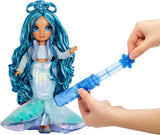 Rainbow High Winter Wonderland - Skyler (azul) - Muñeca de nieve mágica oculta de 28 cm con juego de muñeco de nieve, adecuada para niños y coleccionistas de 4 a 12 años Naty Shop Dolls