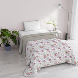 Fantasy Ropa de Cama Italiana Microfibra Verano 1,5 Plazas Murrine Colchas y Edredones Naty Shop Morpheus 1 Posto E Mezzo