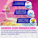 Vanish Oxi Action Powder Pink - 1,125 Kg - Polvo quitamanchas y mejorador de la ropa sin cloro - para ropa de color Detergentes para la ropa Naty Shop