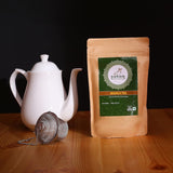 Té de hojas sueltas Masala Chai de la India | 50 tazas, mezcla de té negro, canela, cardamomo, pimienta negra | Té Masala especiado | Chai Latte Adecuado Bolsa de 3.53 oz/ 100 g