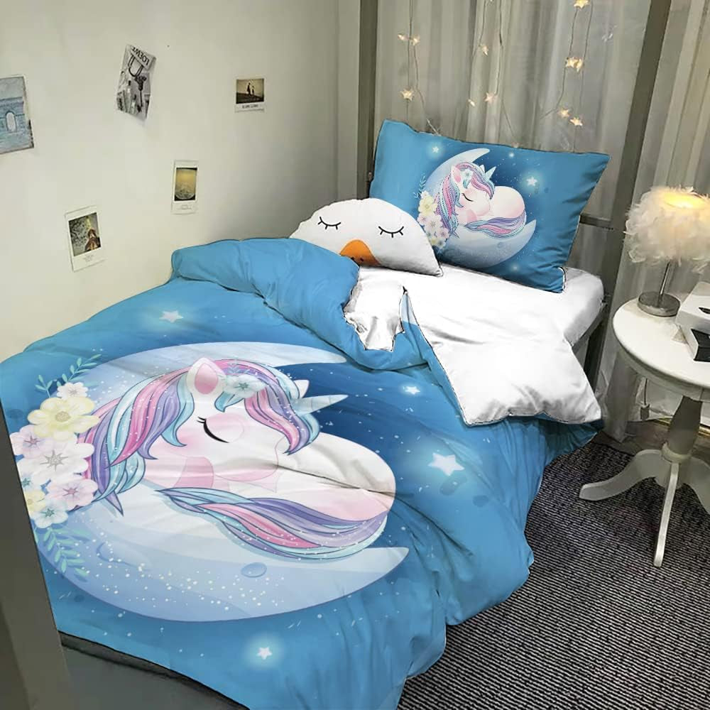 Ropa de cama para niños, Unicorn Soft, microfibra Ropa de cama - infantil Naty Shop