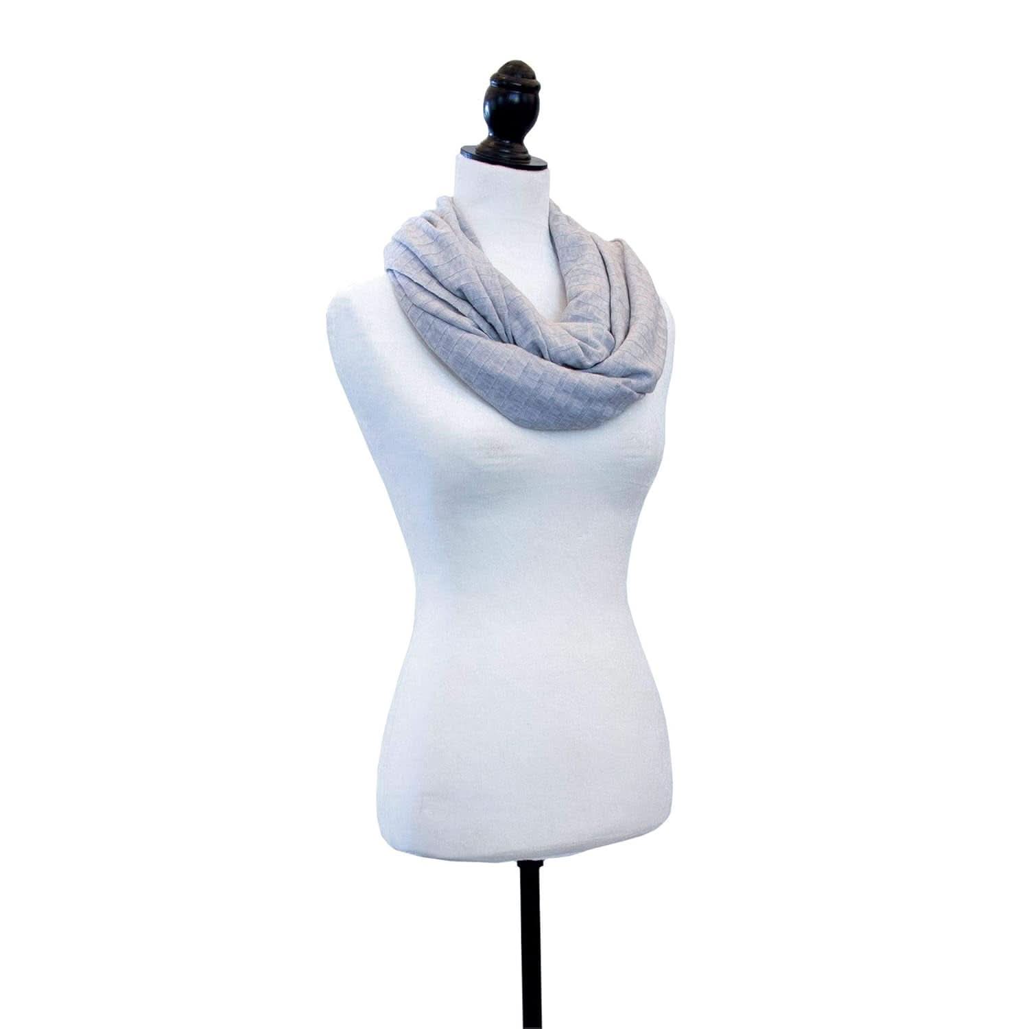 Chicco - Pañuelo de lactancia Boppy Infinity 17 Cm gris Accesorios Alimentación y Lactancia Bebe Naty Shop