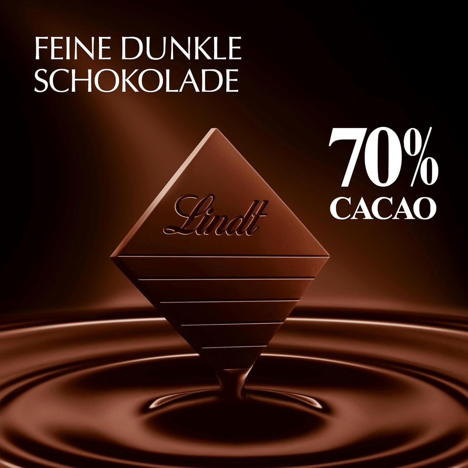Lindt EXCELLENCE 70% cacao - chocolate negro, tableta de 100 gramos Naty Shop