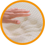 Marcapiuma - Par de almohadas viscoelásticas para el cuello - Miss & Mister - Parte ultra transpirable - Funda 100% algodón - Ortopédica - Almohada Visco Memory Foam - PRODUCTO MÉDICO - Made in Italy Naty Shop almohadas estándar