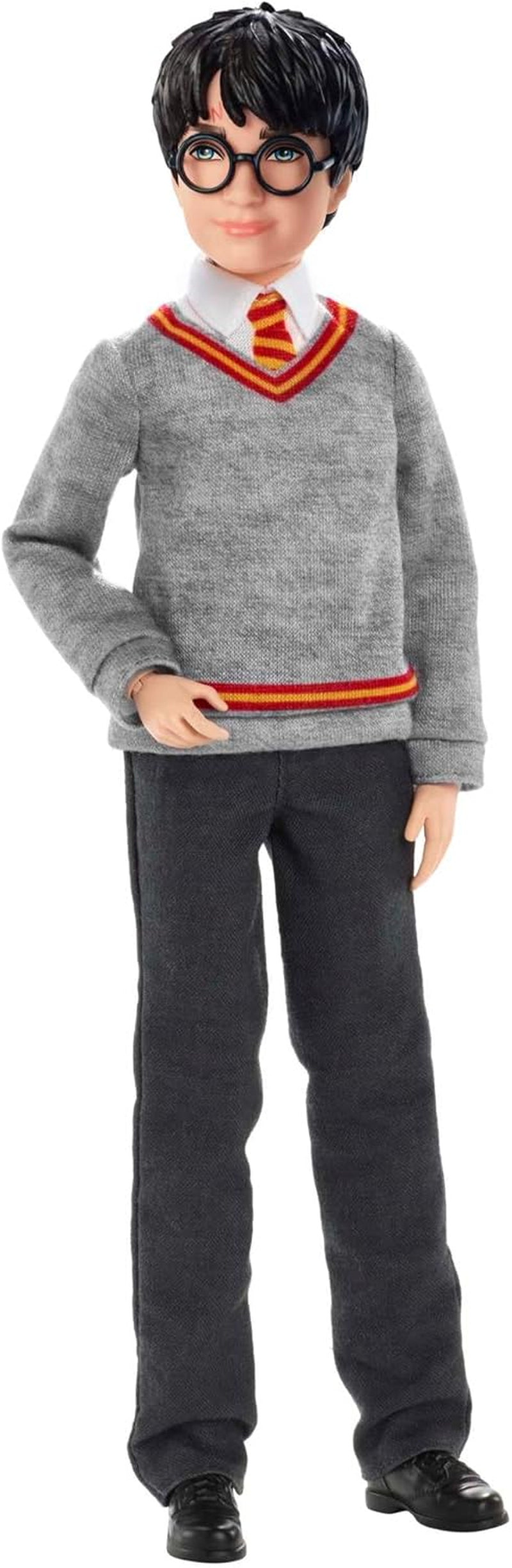 Mattel Harry Potter - Muñeco coleccionable (Aprox. 26 cm) con uniforme de Hogwarts, bata de Gryffindor y varita, juguete a partir de 6 años FYM50 Figuras de acción Naty Shop