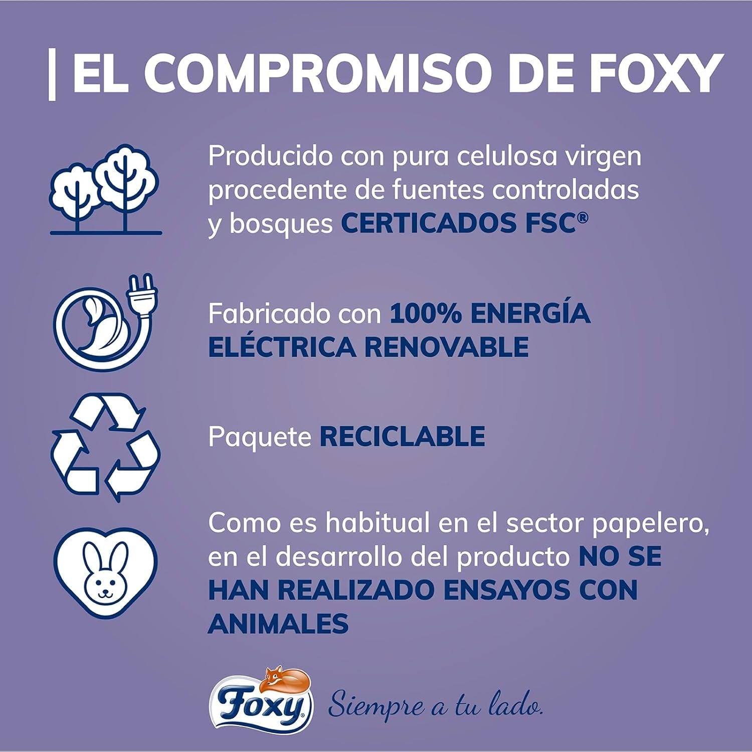 Hora feliz | Toallitas de doble capa | 16 paquetes À 50 piezas À 33 X 33 Cm | Certificado FSC | Electricidad 100% renovable | Envases reciclables fabricados con plástico reciclado.