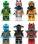 LEGO NINJAGO Dragón del Caos Diente de Trueno - Juguete con 6 minifiguras ninja - Juego de construcción de rol para niños y niñas a partir de 8 años - Regalos para fans de la serie de televisión Rise of the Dragons 71832 Juegos de construcción Beuche den LEGO-Store