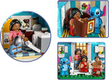 LEGO Ç€ Casa de Playa Disney de "Lilo y Stitch" - Juguete para construir con 6 habitaciones, observatorio, nave espacial y 5 minifiguras - regalo de cumpleaños para niñas y niños mayores de 9 años y fans 43268 Besuche den LEGO-Store juegos de construcción