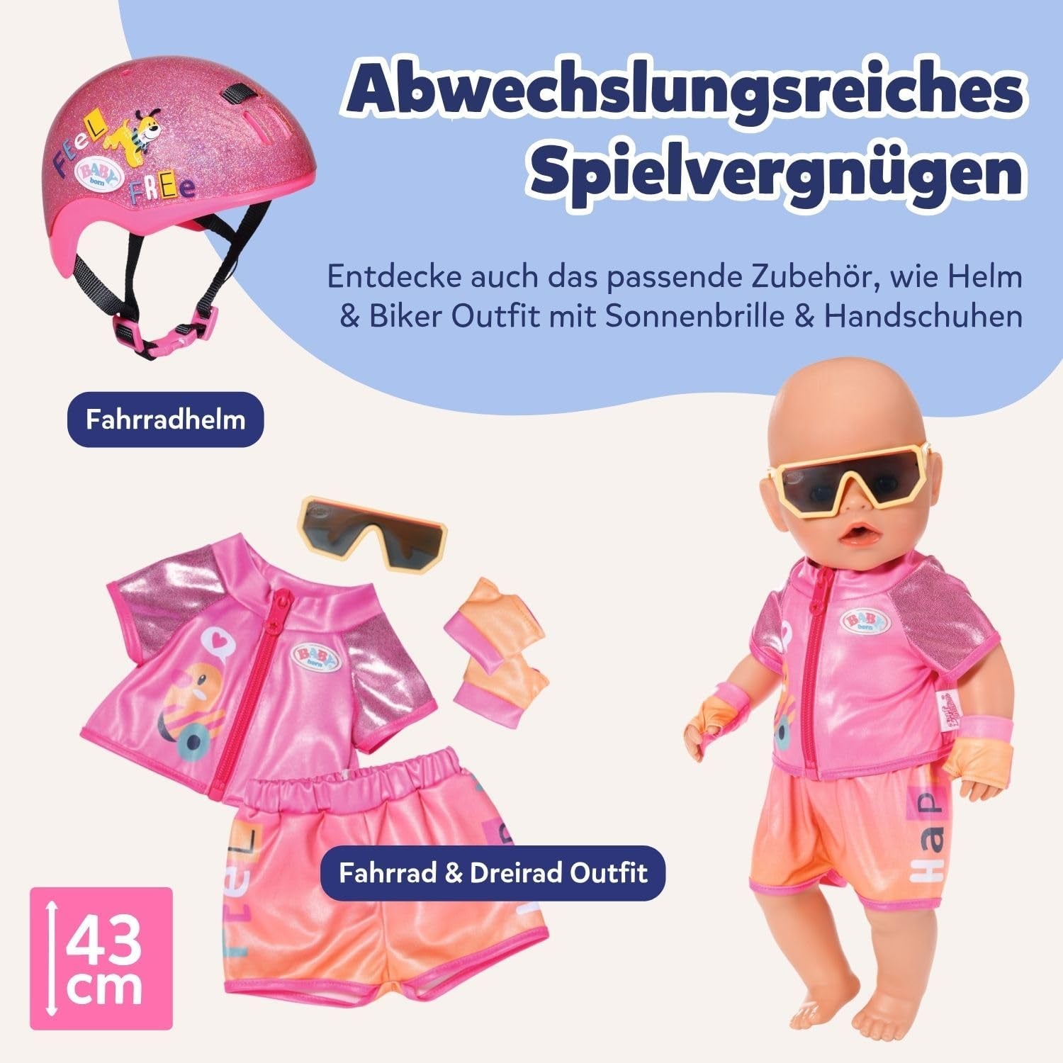 BABY Born Mi Primera Niña Nadadora - Muñeca 30cm - Muñeca de Baño con Mecanismo Giratorio, Resistente al Agua - Funciona sin Pilas - Apto para niños a partir de 1 año