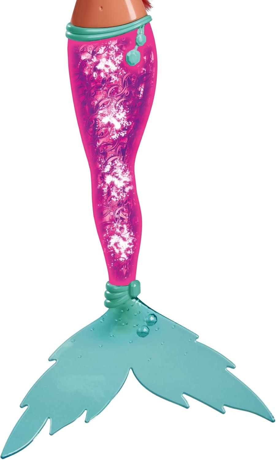 Simba 105733656 - Steffi Love Muñeca Sirena Brillante (39 cm) - Sirena Brillante Que Cambia de Color Arco Iris Luminoso Juguete Impermeable para Niños de 3 años en adelante