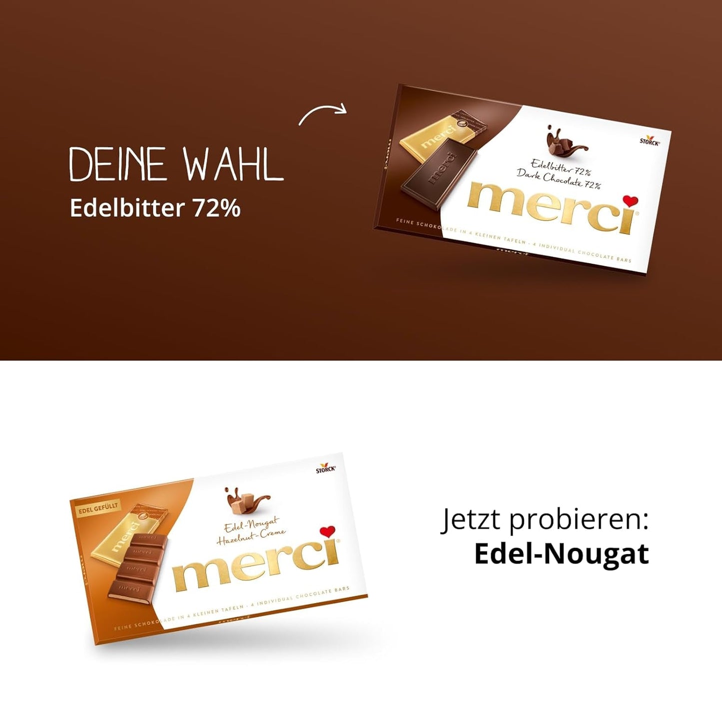 Barras de chocolate negro 72% – 5 x 100 g – Los mejores cuadrados de chocolate negro – Chocolate envuelto en lámina de oro