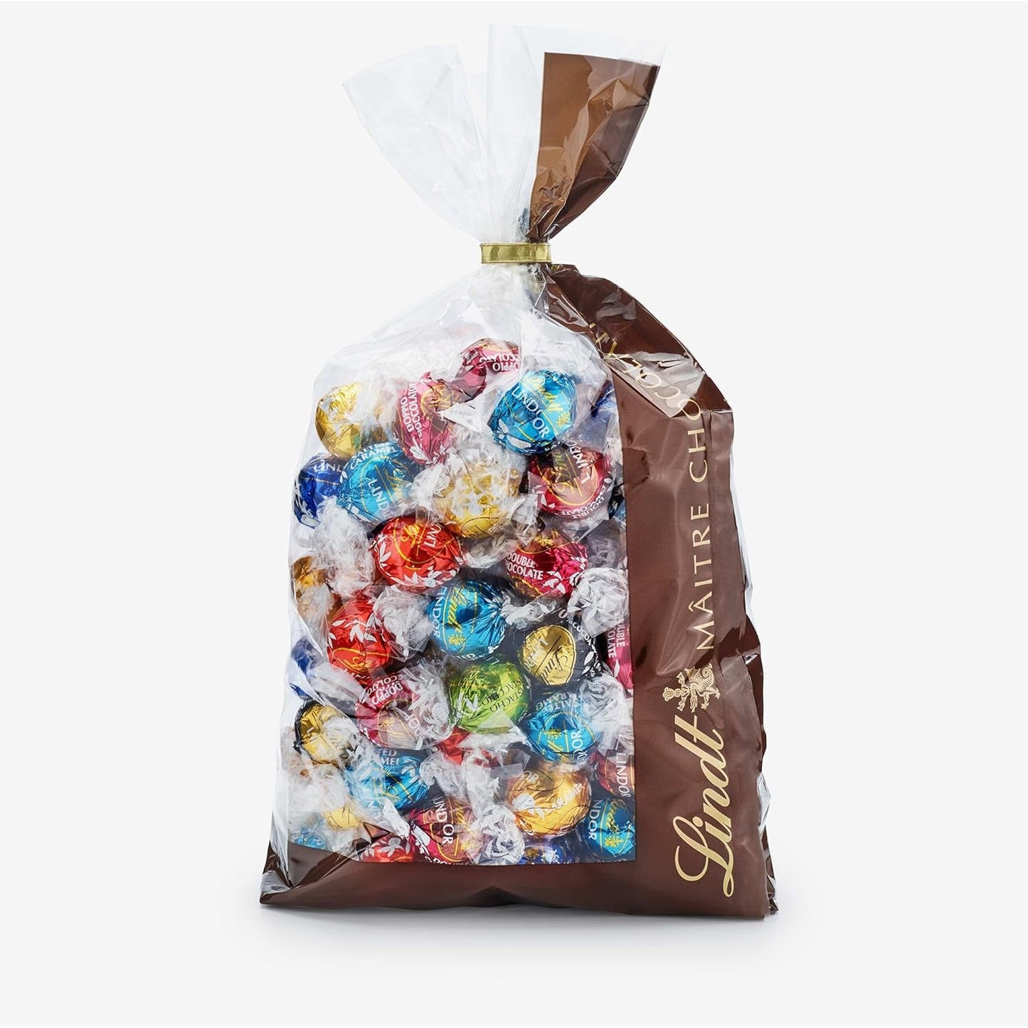 Chocolate Lindt | Surtido LINDOR | 1371g | 110 trufas de fino chocolate con relleno que se deshace en la boca | Regalo de chocolate para compartir