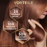 Garnier Olia Hair Color 6.0 Castaño Claro + Tratamiento Reparador True Treasures (340ml) para cabello dañado - coloración sin amoniaco, aceites naturales, cubre canas, miel y cera de abejas, menos rotura Tinte para el cabello Naty Shop