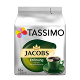 Tassimo Kapseln Jacobs Krönung, 5 x 16 almohadillas, 80 cápsulas de café