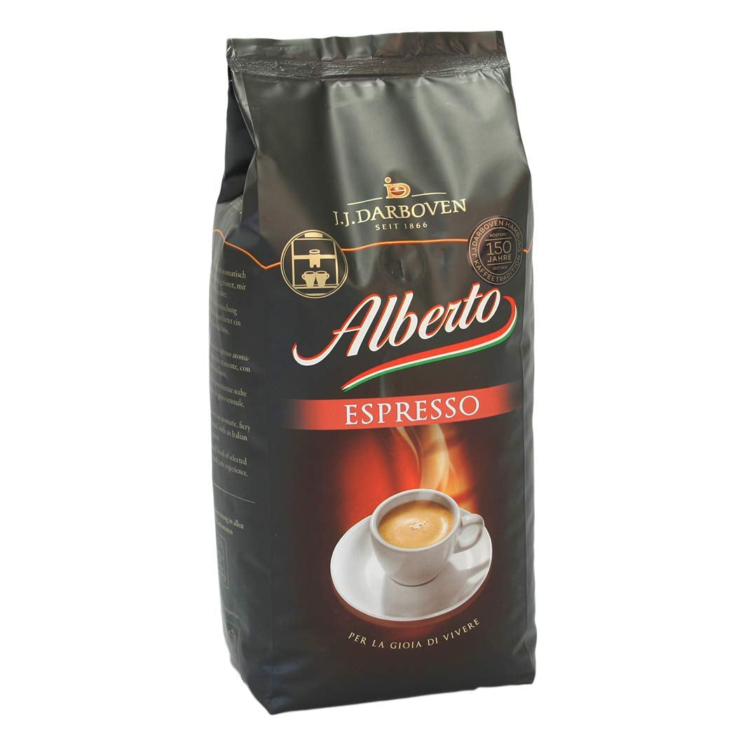 8 x Darboven Alberto Espresso granos de espresso 1kg