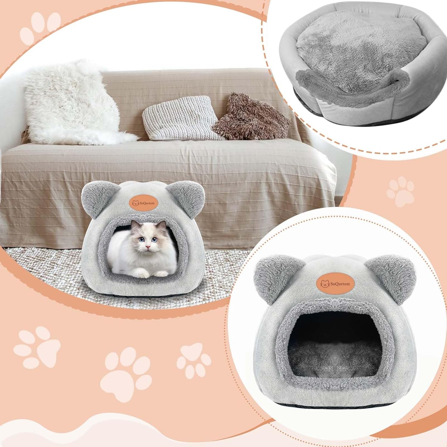 Mantas y Muebles, Mascotas, Casas y Cuevas, Gatos, Camas para gatos, Gatos - camas, colchones