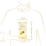 Bolitas de chocolate blanco Lindt LINDOR | Bolsa de 137g | Aprox. 10 bolitas de chocolate blanco con relleno que se deshace en la boca | Set de regalo de chocolate | Set de regalo de chocolate (paquete de 2)