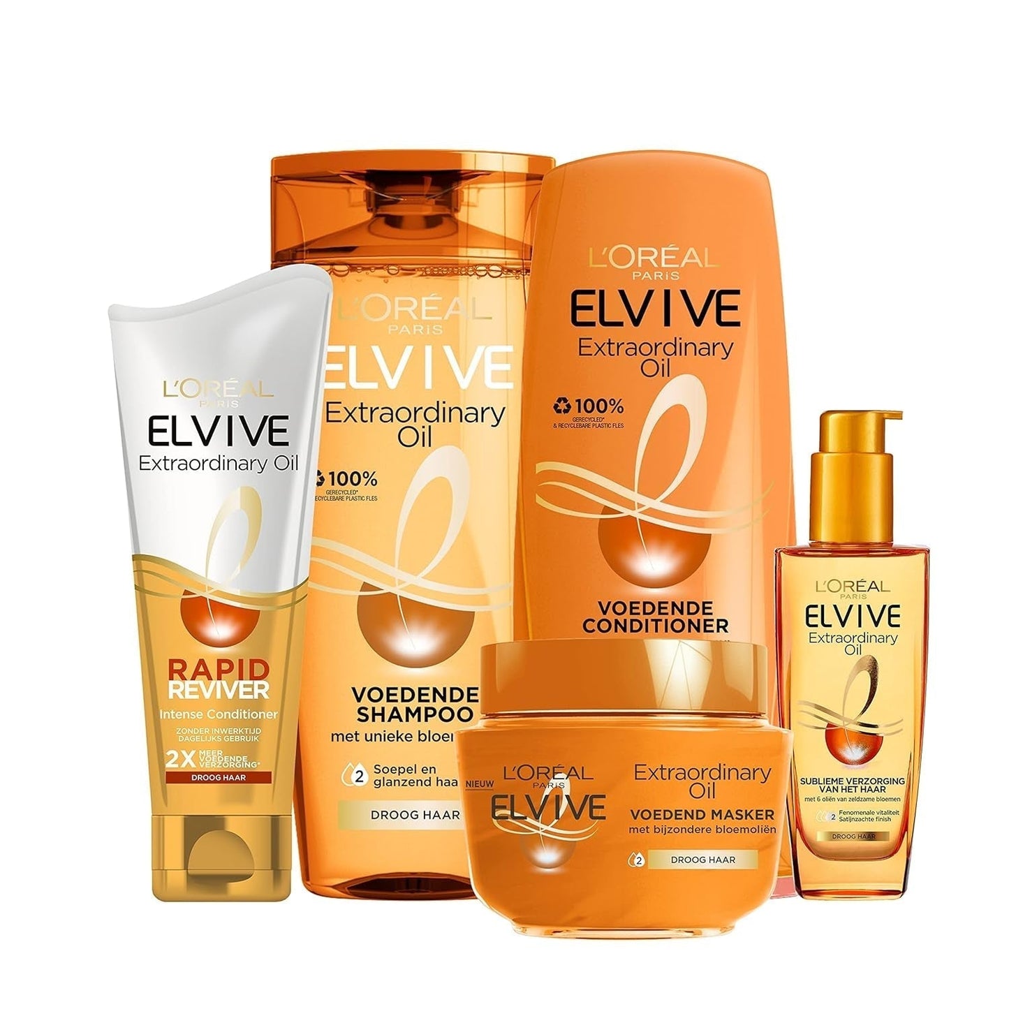 L'Oréal Paris Elvive Mascarilla Capilar 300 ml Mascarilla Capilar Aceite Extraordinario Naty Shop