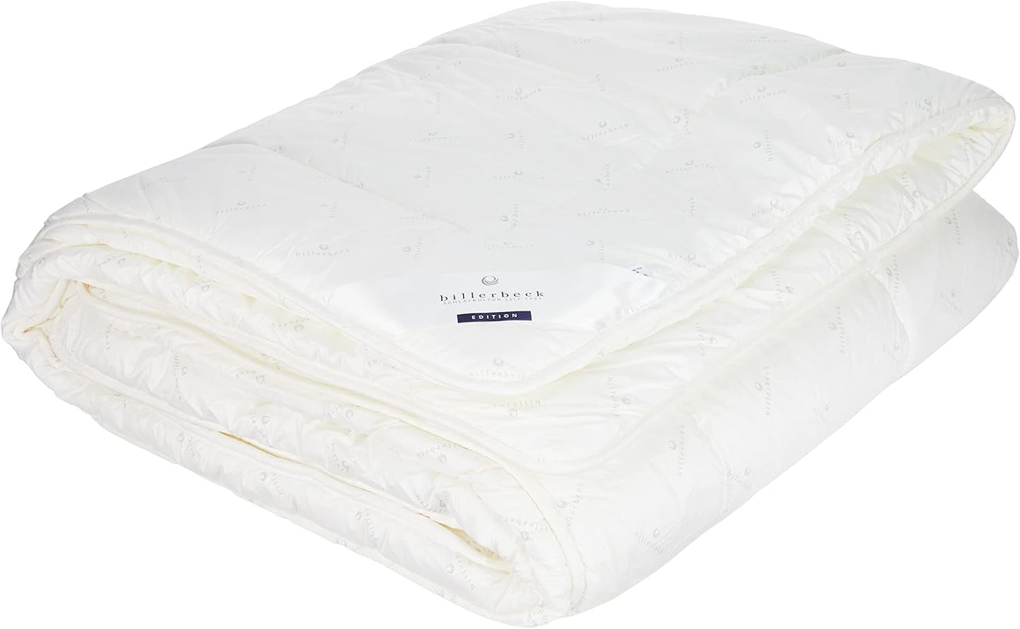 Billerbeck Edredón De Fibra King E21 - Edredón De Fibra Refinada De Aloe Vera - Edredón Para Todas Las Estaciones De 135 X 200 Cm Con Calidez Media, Blanco Naty Shop Edredones Individuales 155 X 220 Cm Cálido (W)
