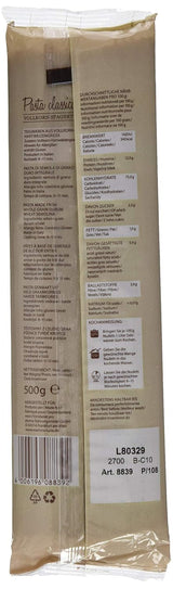 Espaguetis pasta entera, 500 g