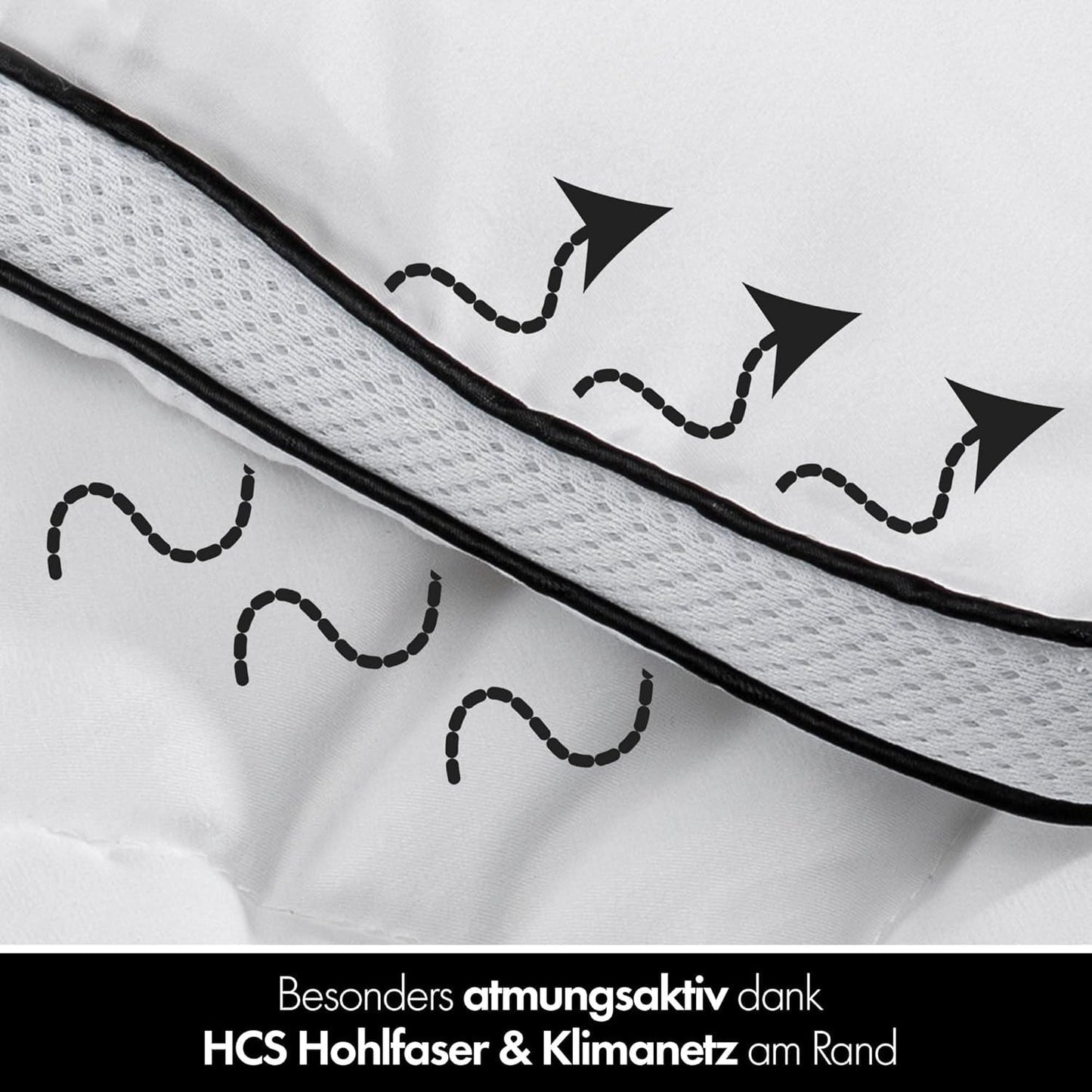 Edredón All Seasons 135X200 - Edredón Ligero 135X200 - Transpirable y Lavable y 100% Vegano - Edredón de Malla Climática y Banda Confort para Dormir - Relleno 800G Edredones y Edredones Naty Shop
